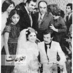 عروسی علی حاتمی و زری خوشکام 50 سال پیش عکس