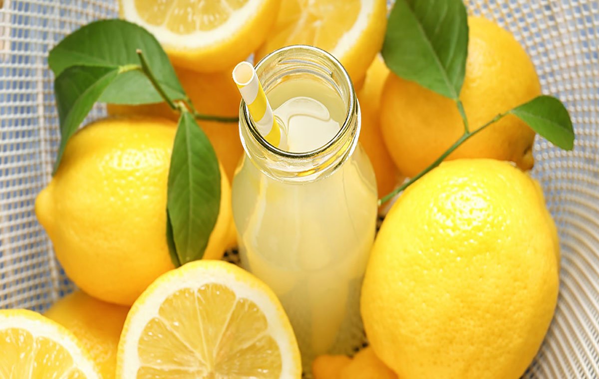 آب لیمو برای کبد چرب