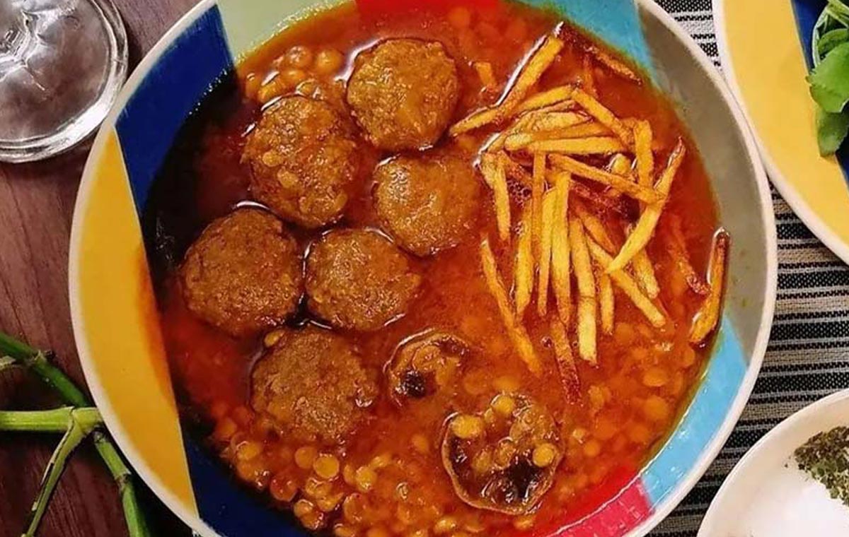 طرز تهیه مجلسی نذری شکم پر با گوشت چرخ کرده؟