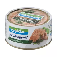 کنسرو تن ماهی مکنزی با شوید در روغن - 180 گرم