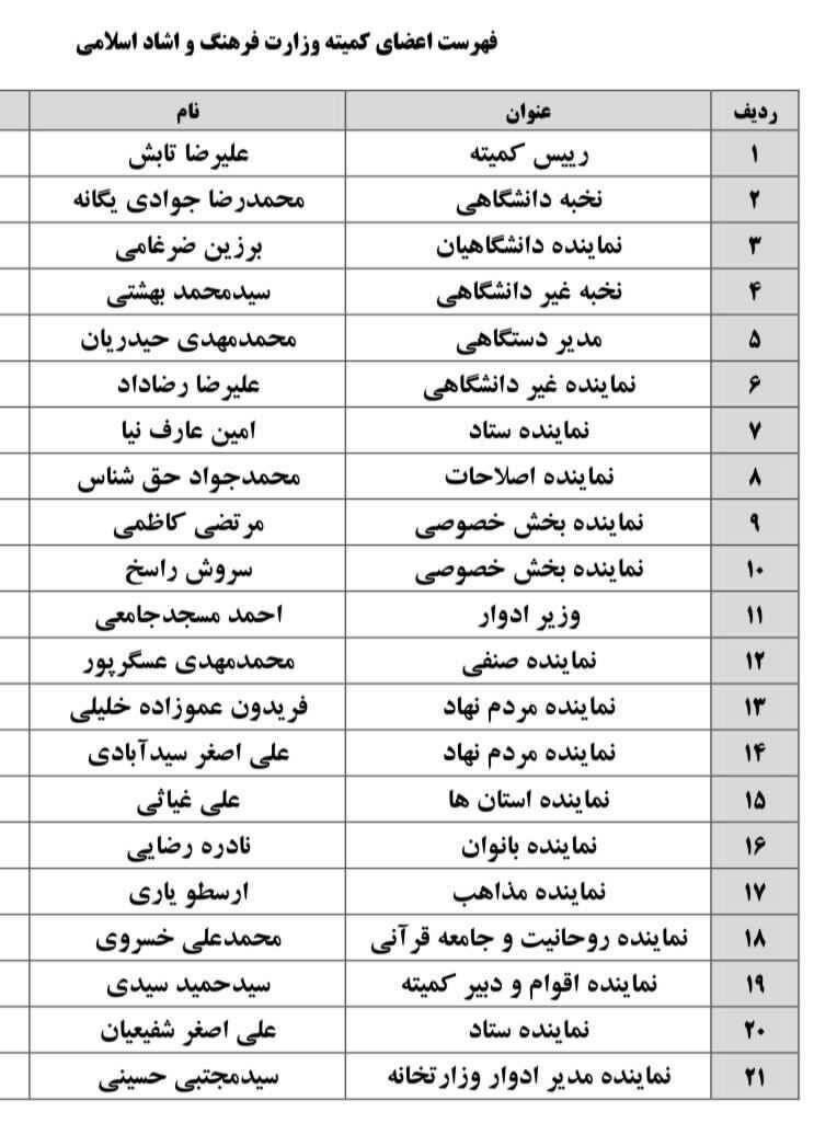 وزیر فرهنگ بعدی باید با هنرمندان صلح کند و راه