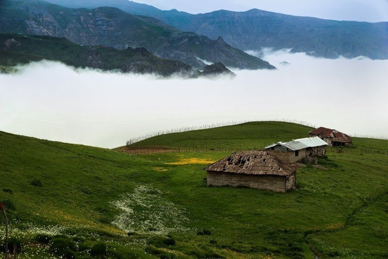 این شهرهای ایران بالای ابرها هستند. سفر به اقیانوس ابرها