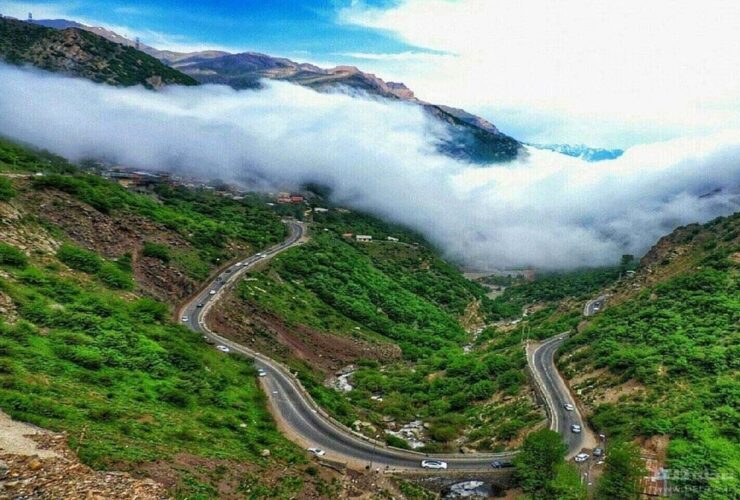 زیباترین جاده های ایران برای سفر در پاییز عکس