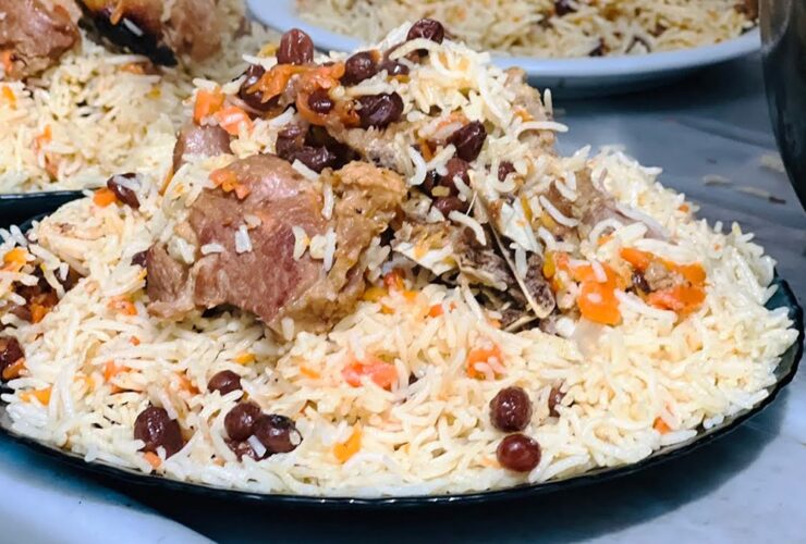 طرز تهیه برنج مخلوط عربی