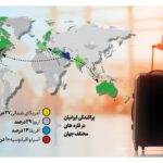 مهاجران ایرانی در کجای دنیا زندگی می کنند؟