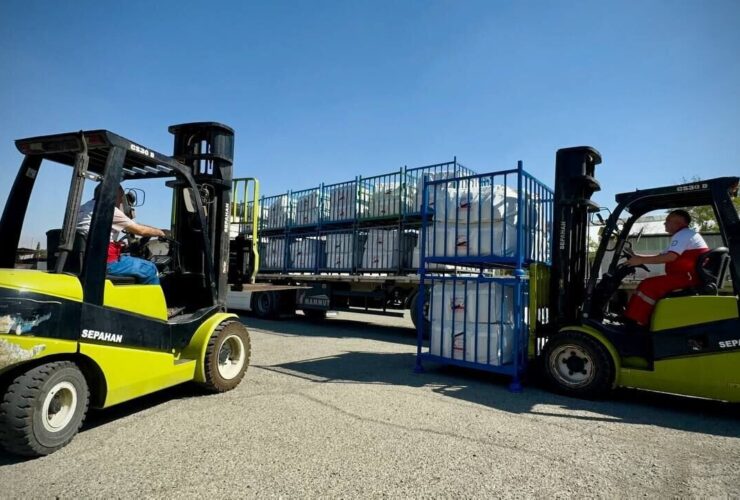 رئیس هلال احمر از ارسال کمک های بشردوستانه به لبنان