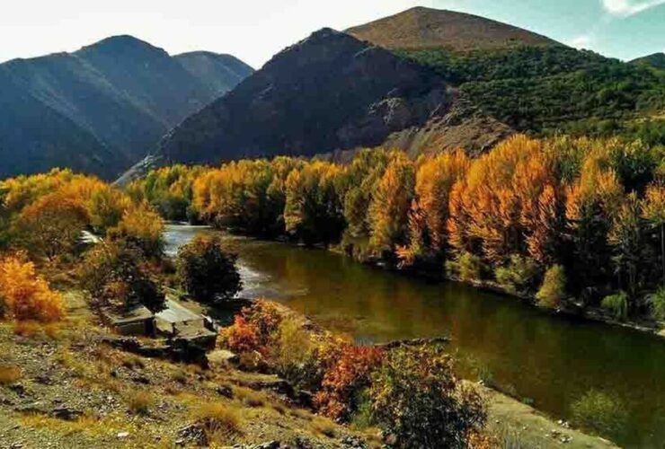 روستای برگ جهان بهترین مقصد پاییزی اطراف تهران است