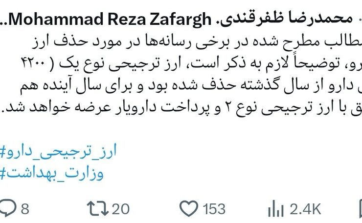 داستان حذف ارز انتخابی داروها چیست؟ 6 داستان حذف ارز انتخابی داروها چیست؟