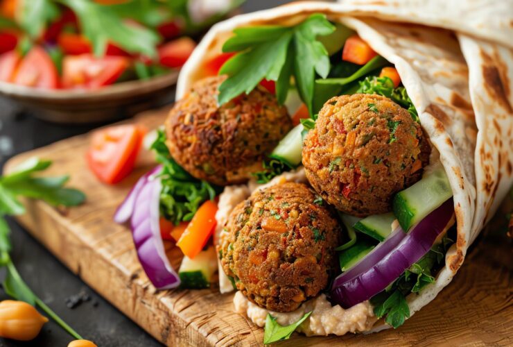 طرز تهیه فلافل فلسطینی با سس مخصوص؟