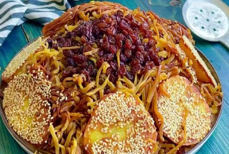 طرز تهیه نودل اچینگ غذاهای سنتی و خوشمزه آذربایجانی ها