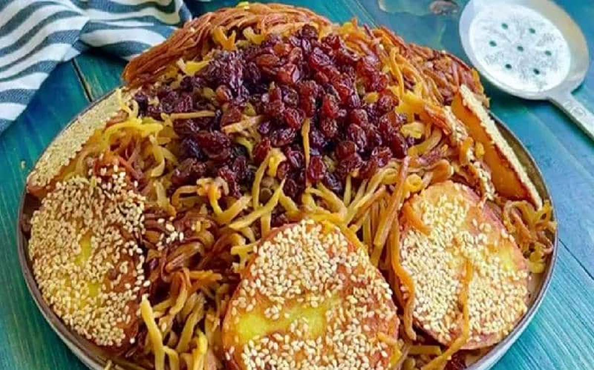 طرز تهیه نودل اچینگ غذاهای سنتی و خوشمزه آذربایجانی ها