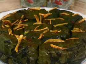 طرز تهیه پوست اسفناج بمب آهنی و انرژی