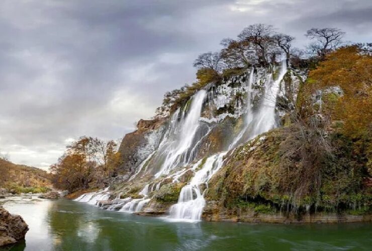 ویدیوی شگفت انگیز از آبشار زیبای بیشه در لرستان