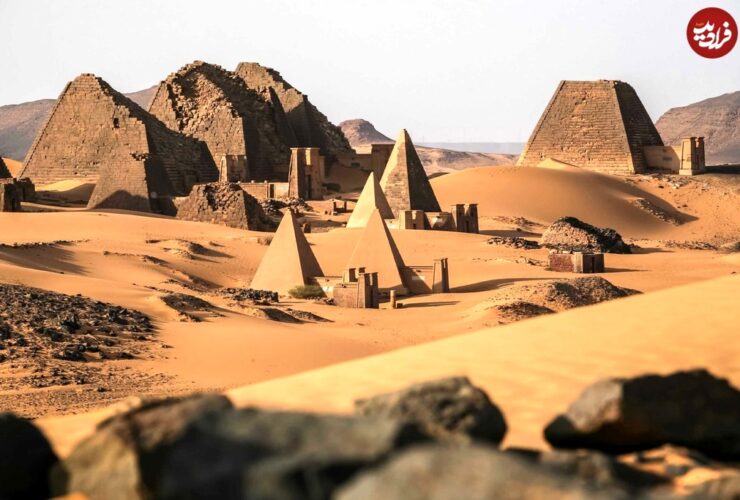 تصاویر اهرام باستانی فرعون های سیاه؛ اهرام مختلف غیر مصری