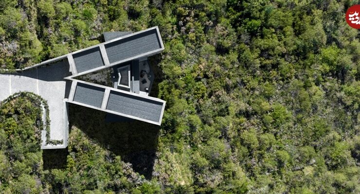 تصاویر معماری خانه متفاوت برای یک زوج بازنشسته