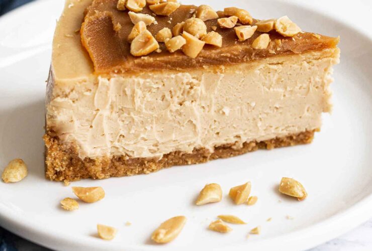 طرز تهیه چیزکیک کره بادام زمینی، چیزکیک متفاوت و خوشمزه
