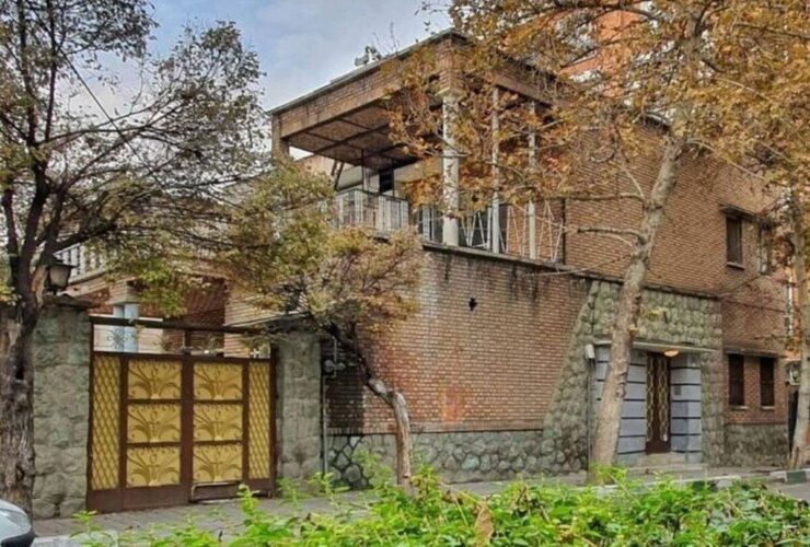 عکس معماری قدیمی خانه زیبای خیابان پاسداران