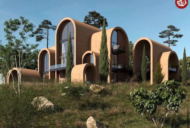 عکس ویلای خیره کننده طاقها در تنکابن