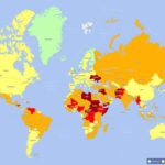 نقشه ریسک سفر 2025 کدام مقاصد امن تر و کدام