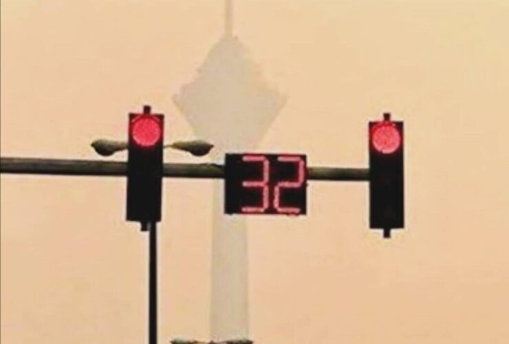 واکنش شبنم به آلودگی هوا