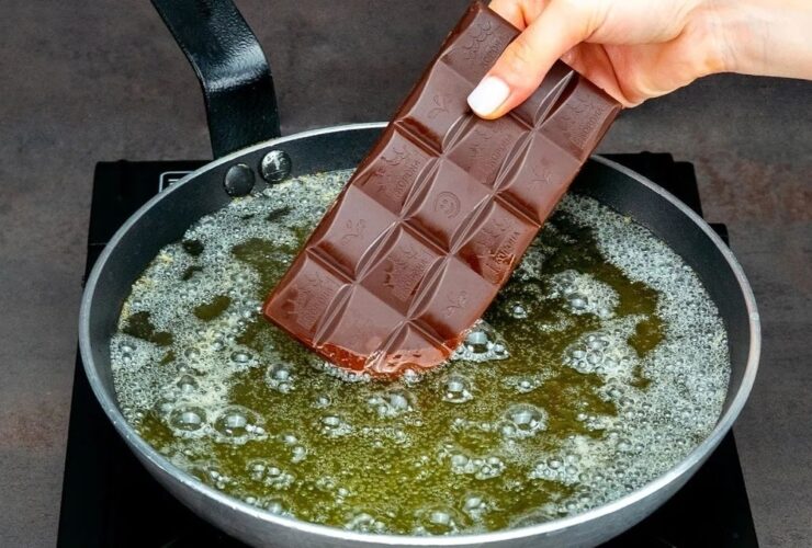 ویدئو طرز تهیه یک دسر شکلاتی خوشمزه و خلاقانه