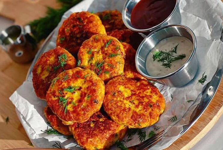 زعفران مرغ کوکو با سبزیجات ؛ یک شام خوشمزه و