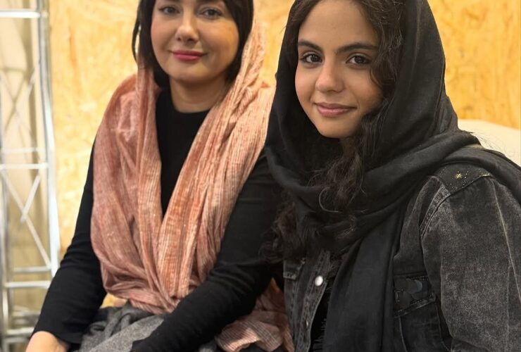 تصویری جدید از هانیه تاواسولی در کنار سارا هاتامی