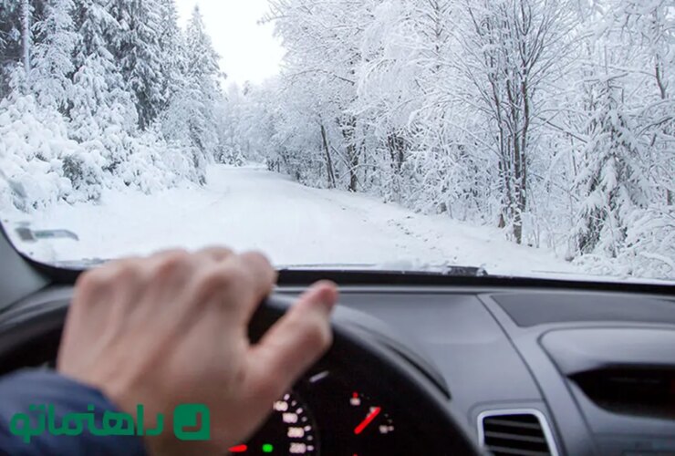 راهنمای رانندگی در برف ؛ بسته شدن از زنجیره های