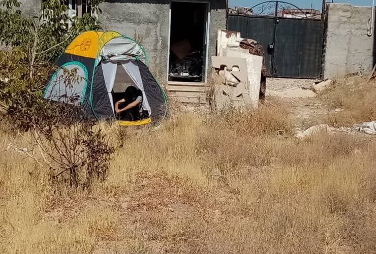 نامه هنرمند چادر دهه 1980 که پاییز و زمستان دشوار را پشت سر گذاشت