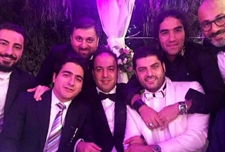 Homayoun Shajarani در عروسیعکس سام درخشانی