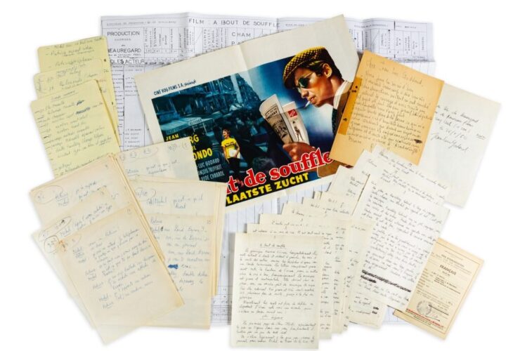 حراج دست نویس ژان لو گدار