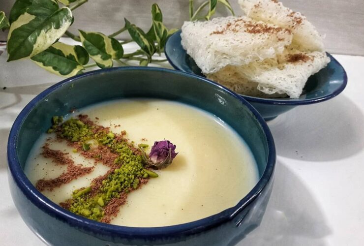 چگونه می توان هالوا شیر شیرازی را تهیه کرد. دسر ظریف