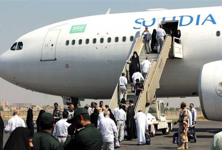 تغییر در پرواز زائران