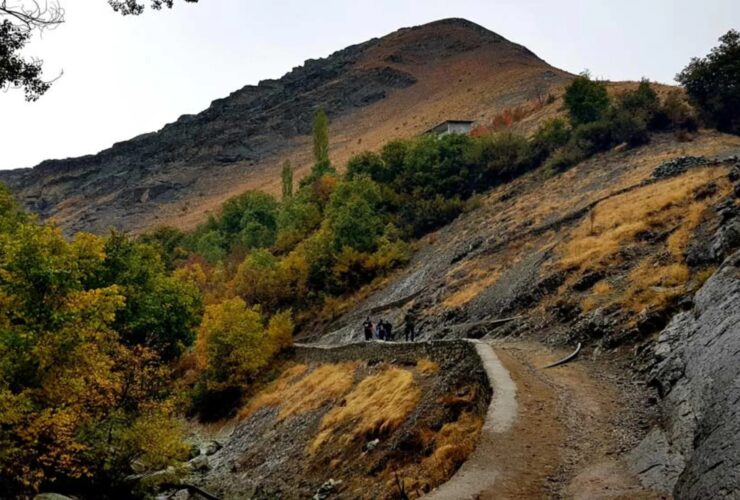 تصاویر طبیعت زیبا و بهار روستای آهار شمرانات
