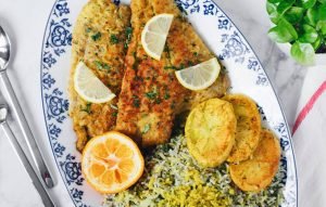 نحوه تهیه سبزیجات با ماهی