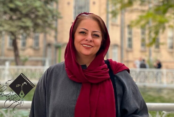 مریم قوربانیا پانزدهمین جشن مدیر روابط عمومی منتقدین و نویسندگان سینما بود
