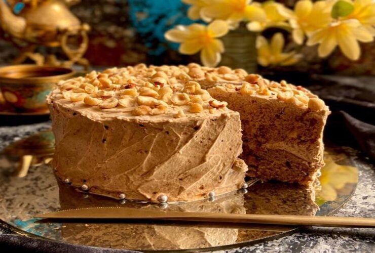 نحوه تهیه کیک قهوه و فندق 29 نحوه تهیه کیک قهوه و فندق