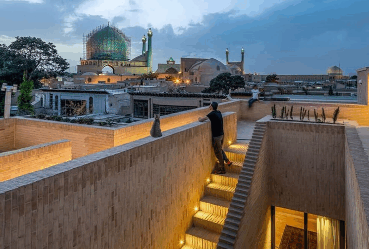 تصویر ؛ بهترین خانه مسکن سال در اصفهان ؛ جایزه معمار برنده