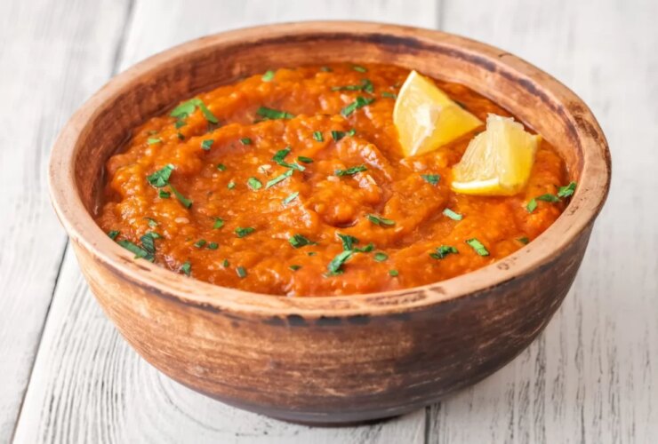نحوه تهیه Zaluk ؛ خوراک بادمجان مراکش