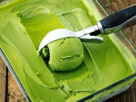 بستنی بادام ؛ دسر عصر بهار با طعم بهشت