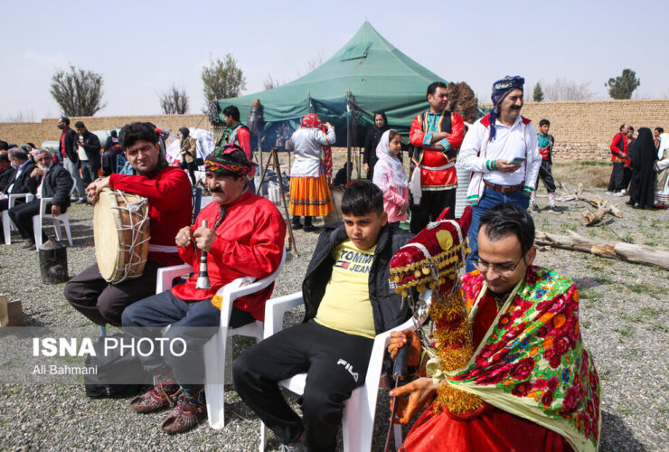 ناهار ؛ روستایی نوروز در جاده های استان اصفهان
