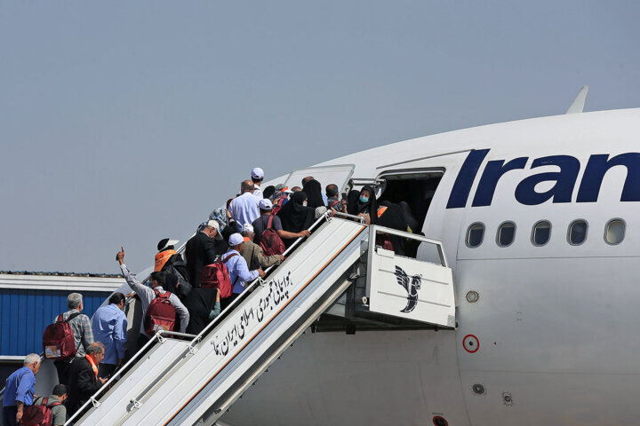 زمان مشخص شده زائران