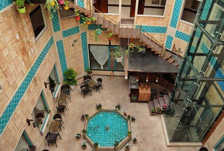 دسترسی به هتل وکیل شیراز