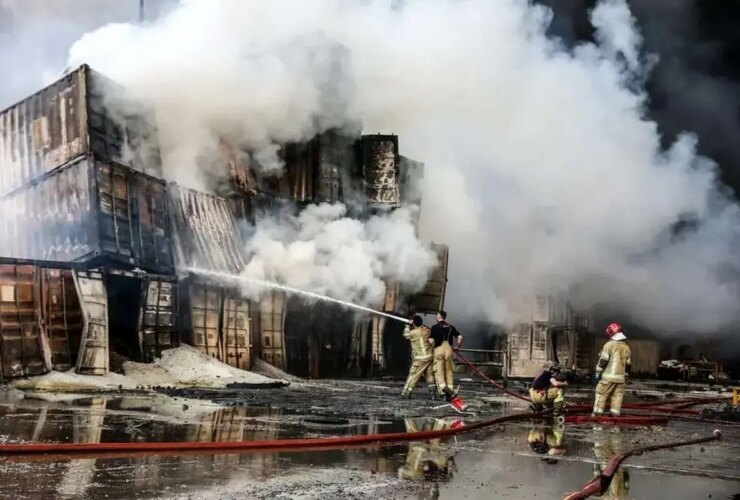 تعیین چهار انفجار در بندر شهید رجائی