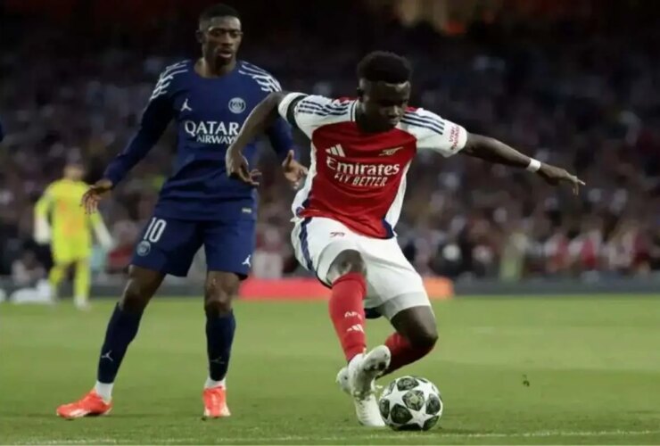 تیم PSG-Asenal را در لیگ قهرمانان اروپا اعلام می کند