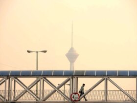 آسمان ابری و باد و تهران منتظر گرد و غبار است