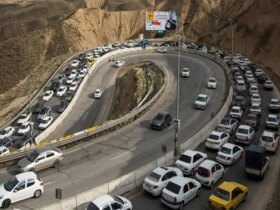 جاده کالوس از ساعت 9 یک طرفه است
