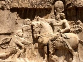 داستان sassanid Shapur و شمشیر زیبای آهنگر