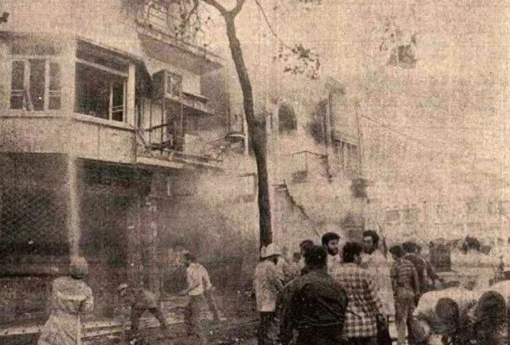 تصاویر 2 بمب مرده و پیکان در کوچه ماروی تهران!