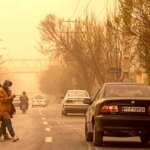 طوفان اراک در جاده قوم